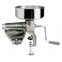 REBER MANUAL TOMATO MACHINE N. 3 STAINLESS STEEL FUNNEL AND