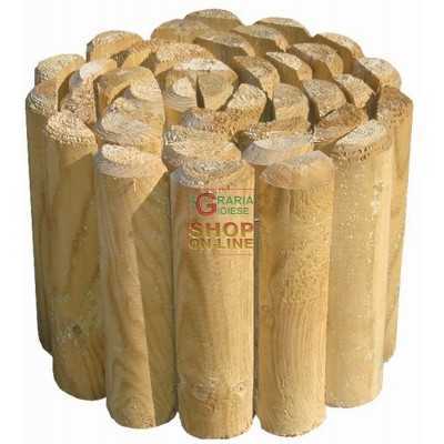 WOODEN FENCES MOD. PINK ROLL CM.180X20H