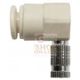 REFRESHING FITTING WITH DRAIN VALVE INCH. 3/8 ART. 3465