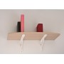 SHELF BRACKET WITH LIGHTNING ART. 3522 WHITE CM. 40