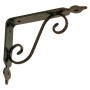 WROUGHT IRON SHELF MM. 140x110 ANTIQUE COPPER