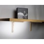 REGGIMENSOLA MODELLO ELLE LEGNO NATURALE CM. 25 