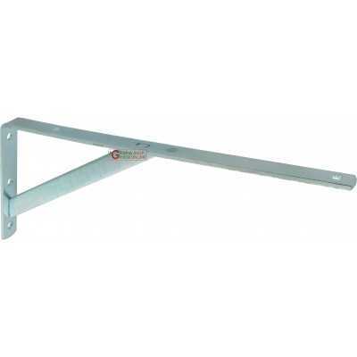GALVANIZED SHELF BRACKET WITH TWISTED LIGHTNING KG. 200 MM. 50