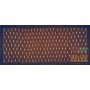 RETE 384 MINIL.TRASPARENTE CON CON.230X80 CM. 06270 