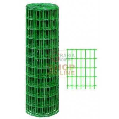 ELECTRO-WELDED PLASTICATED METAL NET ITALY 75X60 MT. 10 CM. 100