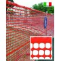 RETE PER CANTIERE ARANCIO ROTOLO MT. 50 CM. 120 H. 