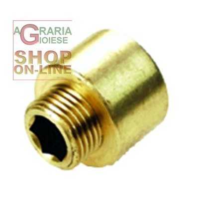 RIDUZIONE IN OTTONE GIALLO M. F. ART.246 1/2 X 1 POLL. 