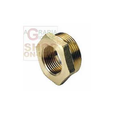 REDUCTION IN YELLOW BRASS MF ART. 241 GR. 1 X 1/2