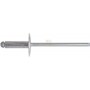 WIDE HEAD ALUMINUM RIVETS MM. 4.8 X 16 PCS. 50