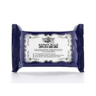 ROBERTS ACQUA ALL ROSE 20 WIPES MAKE-UP REMOVER FACE EYES LIPS
