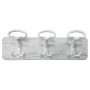 CLOTHES HANGER WHITE LADY SHABBY CHIC 3 PLACES CM. 50x16