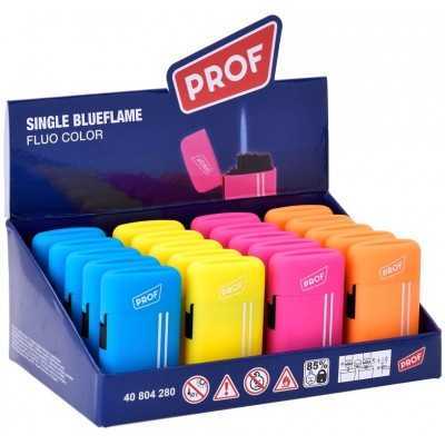 PROF SINGLE BLUEFLAME FLUO COLOR LIGHTERS