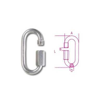 Robur AISI 316 6X57 stainless steel junction links