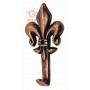 HANGER LILY GOLD FINISH POLISHED N. 2 MM. 47 HIGH PCS. 5