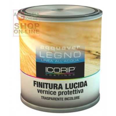 AQQUAVER WOOD GLOSS FINISH COLORLESS PROTECTIVE PAINT ML. 750