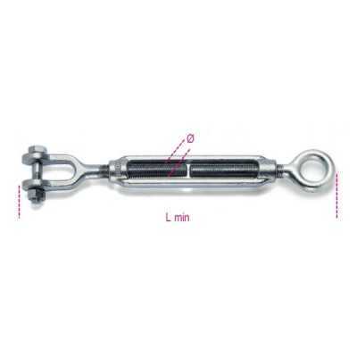 Robur Tenditori ad occhio e forcella zincati Z M 20 