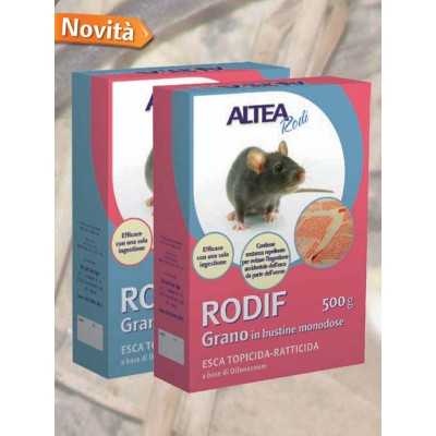 RODIF - Wheat TOPICIDE-RACTICIDE BAIT WHEAT, IN SINGLE-DOSE