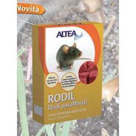 RODIL TOPICIDE-RACTICIDE BAIT IN PARAFFIN NUTS