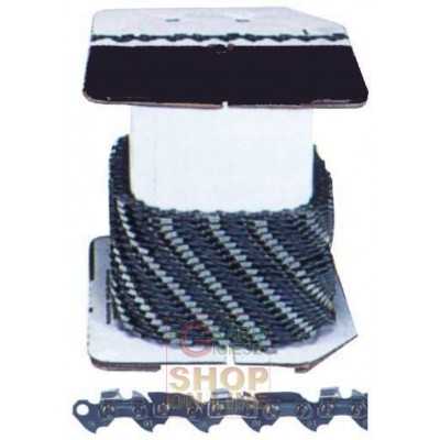 ROLL OF CHAIN FOR CHAINSAW PITCH 3 / 8LP PROFILE MM. 1.1 FOR
