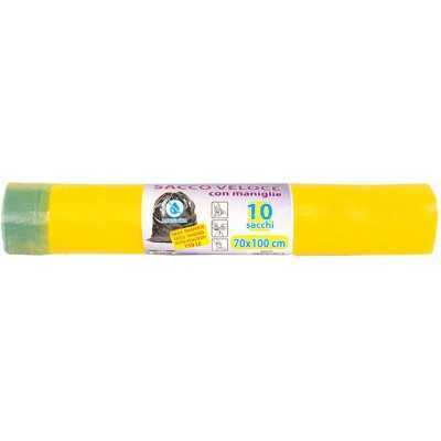 BAG ROLL FOR SEPARATE COLLECTION HD YELLOW NEC CM. 70x110 PCS.