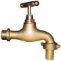 BRASS BUTTERFLY TAP WITH 1/2 INCH HOSE