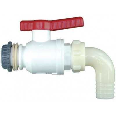 RUBINETTO A SFERA IN NYLON DIAM. 1 X 30 PORTAGOMMA 