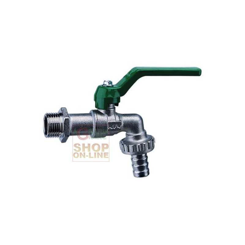 BRASS BALL TAP, 1 INCH CONNECTION