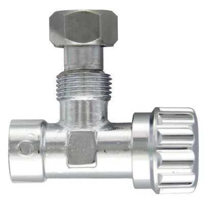 CHROME TAP FOR WC CASSETTE GR. 3/8