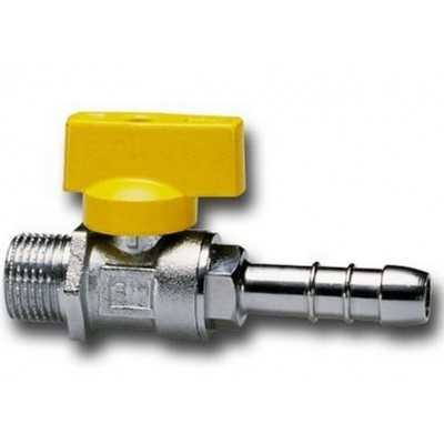 STRAIGHT BALL VALVE FOR MALE GAS HOSE HOLDER CIM 170 DIAM 1 /