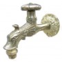 BRASS TAP FOR FOUNTAINS TYPE FLYWHEEL WITH ROSE CONNECTION 1/2