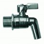 RUBINETTO INOX PER CONTENITORE 1 Poll. A LEVA 