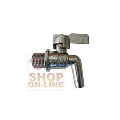 STAINLESS STEEL TAP FOR 3/4 LEVER CONTAINER