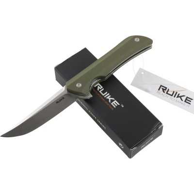 RUIKE RKE HUSSAR P121-G COLTELLO CHIUDIBILE CON MANICO VERDE
