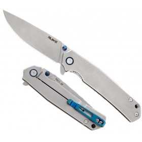 RUIKE RKE P801-SF FOLDING KNIFE BLUE AND METAL CM. 20