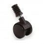 PLASTIC SWIVEL WHEEL BDL Black MM. 40x70h.