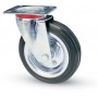RUOTA INDUSTRIALE CON PIASTRA DIAM. 125 