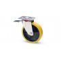 INDUSTRIAL ROTATING WHEEL 24 ANT DIAM. MM. 80X20 WITH BRAKE