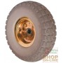 RUOTA RUN FLAT PER CARRELLI ART. PR1800-S PU-F MM.260x85 