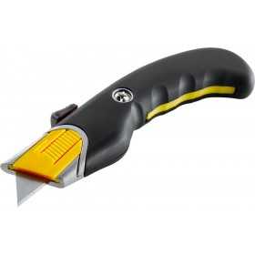 SAFETY CUTTER CUTTER WITH RETRACTABLE BLADES WITH ERGONOMIC