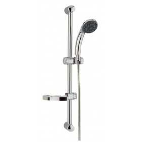 RAIL SHOWER WITH 3 JETS CLASSIC WITH SOAP DISH CM. 60