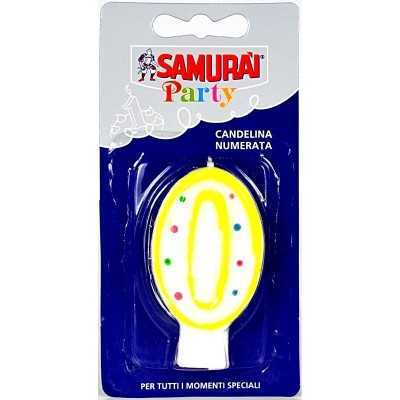 SAMURAI PARTY COMPONIBLE CANDLE N.0