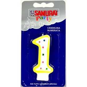 SAMURAI PARTY CANDELA COMPONIBILE N.1 
