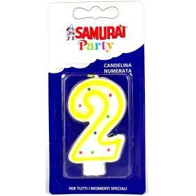 SAMURAI PARTY CANDELA COMPONIBILE N.2 