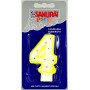 SAMURAI PARTY COMPONIBLE CANDLE N.4