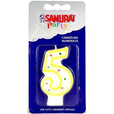 SAMURAI PARTY CANDELA COMPONIBILE N.5 