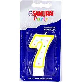 SAMURAI PARTY CANDELA COMPONIBILE N.7 