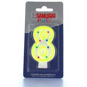 SAMURAI PARTY COMPONIBLE CANDLE N.8