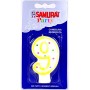 SAMURAI PARTY COMPONIBLE CANDLE N.9