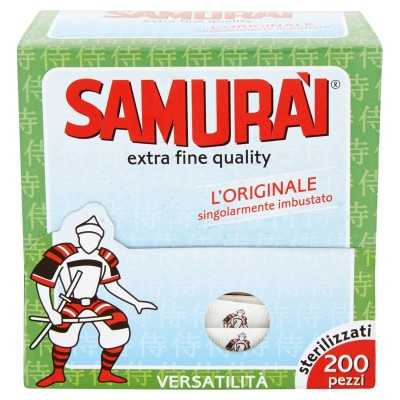 SAMURAI TOOTHPICKS IN BAMBOO INDIVIDUALLY WRAPPED CONF. 200