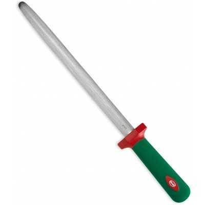 SANELLI PREMANA OVAL ACCIAINO WITH GREEN AND RED HANDLE CM. 30